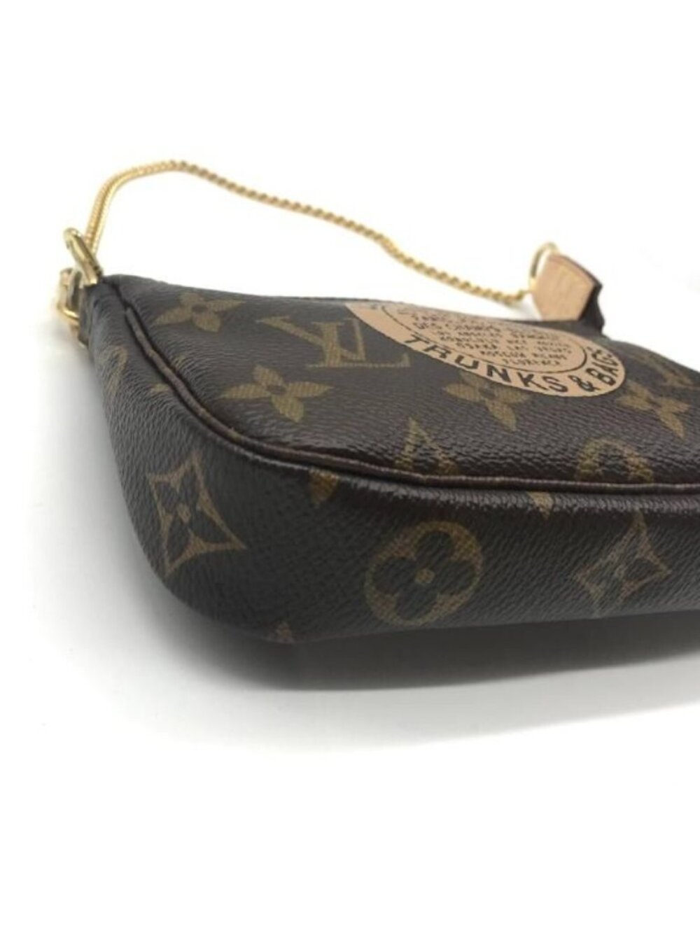 Louis Vuitton Monogram Mini Chain Hand Pouch - Picture 9 of 10